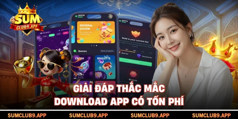 Giải đáp thắc mắc download app có tốn phí