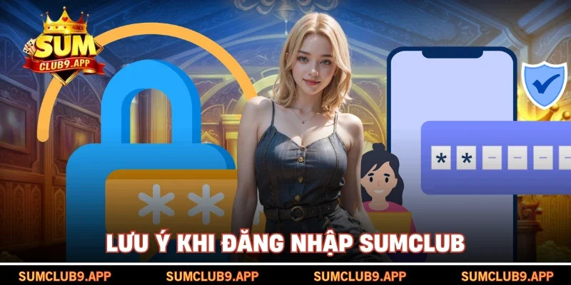 Lưu ý khi đăng nhập SUMCLUB